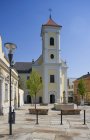 Austria, Burgenland, Eisenstadt, esterno della chiesa francescana — Foto stock