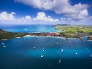 Caribbean, St. Lucia, Cap Estate, Pigeon Island National Park — Stock Photo