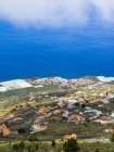 Spain, Canary Islands, La Palma, Fuencaliente, View to Las Indias and clear blue water of sea — Stock Photo