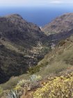 Europa, España, La Gomera, Vista del Valle Gran Rey durante el día - foto de stock