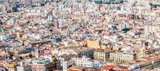 España, Málaga, Vista aérea de la ciudad durante el día - foto de stock