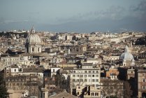 Италия, Рим, Вид на город Яникулум в дневное время — стоковое фото