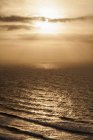 Veduta della spiaggia al tramonto, Portogallo — Foto stock