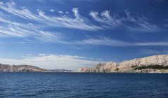 Адріатичного моря на острові Крк — стокове фото
