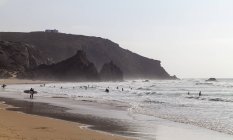 Surfisti a Praia do Amado — Foto stock