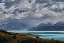 Nueva Zelanda, Isla Sur, Lago Pukaiki - foto de stock