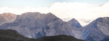 Italia, Cipro, Alpi Occidentali, Vista da Colle Basset alle Alpi Cozie — Foto stock