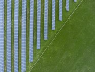 Германия, Бавария, вид с воздуха на солнечные батареи — стоковое фото