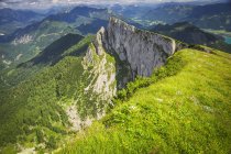 Austria, Stato di Salisburgo, Salzkammergut, Vista da Schafberg — Foto stock