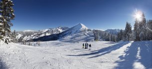 Autriche, Styrie, district de Liezen, Schladming, domaine skiable Planai — Photo de stock