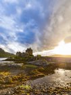 Regno Unito, Scozia, Loch Duich, Eilean Donan Castle — Foto stock