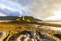Vereinigtes Königreich, Schottland, loch duich, eilean donan castle — Stockfoto