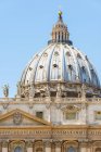 Italia, Roma, cupola della Basilica di San Pietro — Foto stock