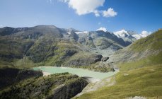 Autriche, Carinthie, Grossglockner, Margaritze reservoire — Photo de stock