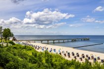 Germania, Meclemburgo-Pomerania occidentale, località balneare del Mar Baltico Koserow — Foto stock