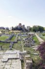Greece, Attica, Athens, ancient grave yard Kerameikos — Stock Photo