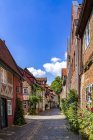 Germany,  Lower Saxony, Lueneburg, Old town, alley — Stock Photo