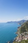 Italy, Liguria, Cinque Terre, Riomaggiore, Riviera di Levante, Mediteranean Sea — Stock Photo