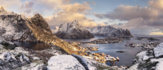 Norvegia, Lofoten, Reine di giorno — Foto stock