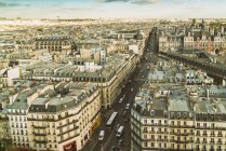 France, Paris, view to the city from above — Stock Photo