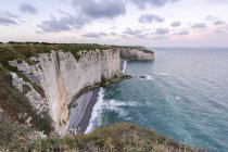 France, Normandie, Etretat, falaises — Photo de stock