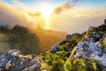 Afrika, Südafrika, Westkap, Kapstadt, Tafelberg — Stockfoto