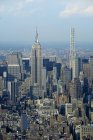 USA, New York, Manhattan, Empire State building and 432 Park Avenue — Stock Photo