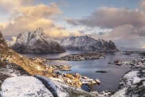 Norvegia, Lofoten, Reine di giorno — Foto stock