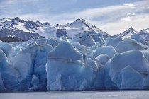 América del Sur, Chile, Parque Nacional Torres del Paine, Glaciar Grey en Lago Grey - foto de stock