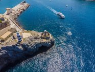 Spagna, Isole Baleari, Maiorca, Serra de Tramuntana, Port de Soller — Foto stock