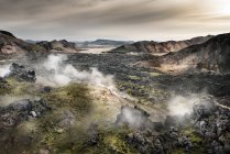 Islanda, Sud-Ovest, Landmannalaugar, Altopiano paesaggistico — Foto stock