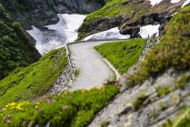 Svizzera, Ticino, Tremola, Passo del San Gottardo — Foto stock