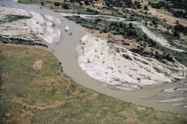 EUA, Aeronáutica do Rio Platte no oeste do Nebraska — Fotografia de Stock