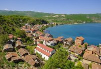 Albânia, Korca, Lin, Lago Ohrid — Fotografia de Stock