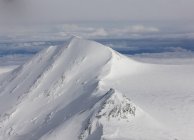 États-Unis, Alaska, parc national Denali, vue aérienne du mont. McKinley. — Photo de stock
