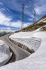 Svizzera, Vallese, Passo Nufenen di giorno — Foto stock