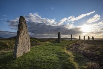 Grã-Bretanha, Escócia, Orkney, Continente, Anel de Brodgar, círculo de pedra neolítica — Fotografia de Stock