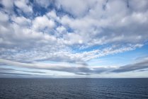 Paesi Bassi, Mare del Nord e nuvole — Foto stock