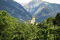Австрия, Тироль, замок Ландек днем — стоковое фото