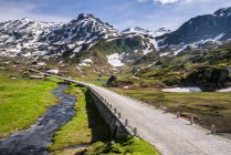 Switzerland, Canton of Uri, Tremola, Gotthard Pass — Stock Photo