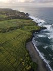 Indonésia, Bali, Kedungu, Vista aérea da praia de Kedungu — Fotografia de Stock