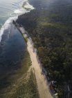 Indonésie, Bali, Padang, Vue aérienne de la plage de Thomas — Photo de stock