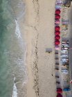 Indonesia, Bali, Veduta aerea della spiaggia di Pandawa — Foto stock