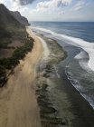Indonésia, Bali, Vista aérea da praia Nyang Nyang — Fotografia de Stock