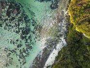 Indonesia, Bali, Veduta aerea della spiaggia di Green Bowl — Foto stock