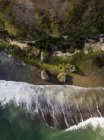 Indonésie, Bali, Padang, Vue aérienne de la plage de Thomas — Photo de stock