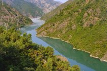 Albania, Shokdra, Diga Liqeni i Vaut te Dejes — Foto stock