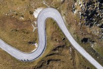 Switzerland, Grisons, Swiss Alps, Julier pass, aerial view — Stock Photo