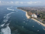 Indonesia, Bali, Aerial view of Sanur beach — Stock Photo
