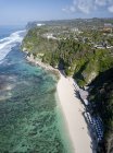 Indonésia, Bali, Vista aérea da praia de Karma Kandara — Fotografia de Stock